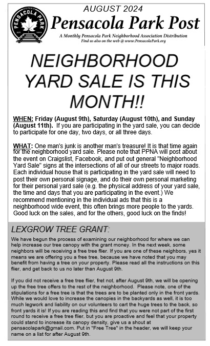 Aug 2024 Pensacola Park Post thumbnail